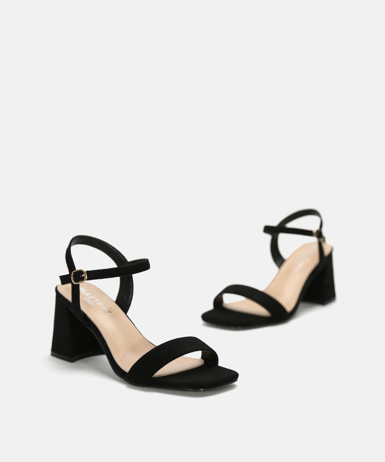 Sandalia tac&oacute;n tira ancha image number null